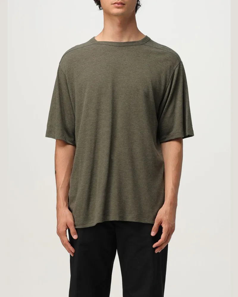 Rick Owens T-shirt herren Waldgrün