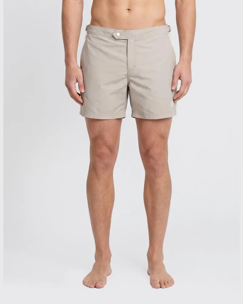 Brunello Cucinelli Badeanzug aus Polyester Beige