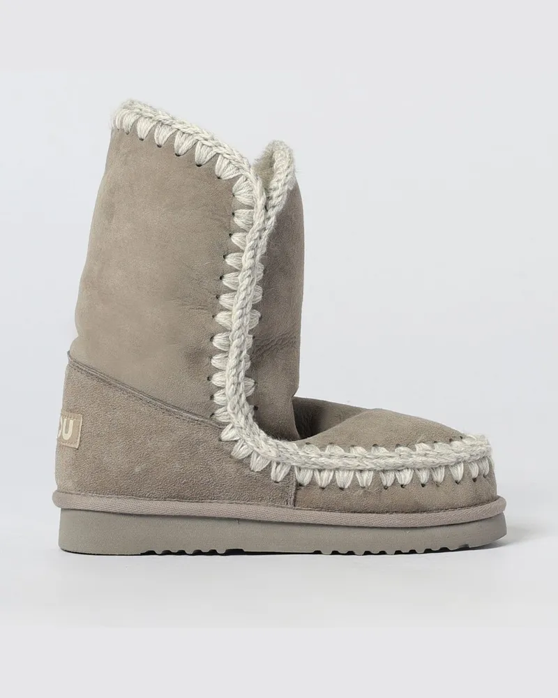Mou Flache stiefeletten damen Grau
