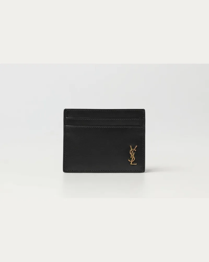 Saint Laurent Portmonnaie herren Schwarz