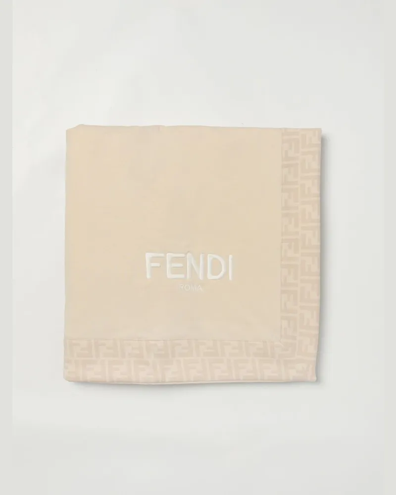 Fendi Bettwäsche und decken lifestyle Beige