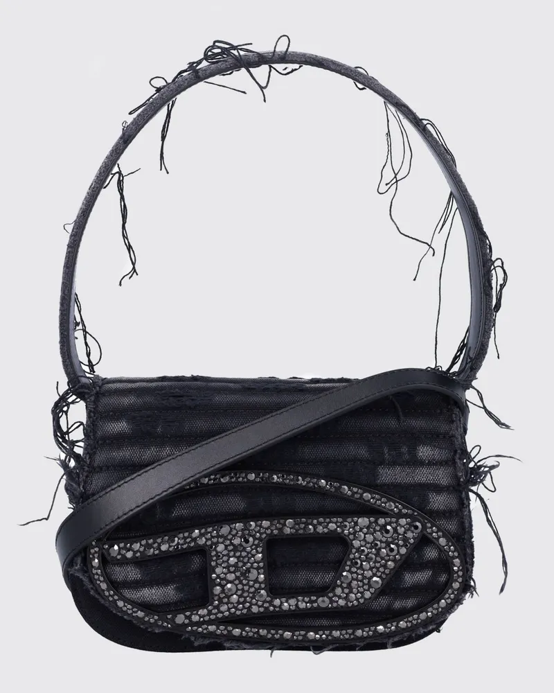 Diesel Schultertasche damen Schwarz