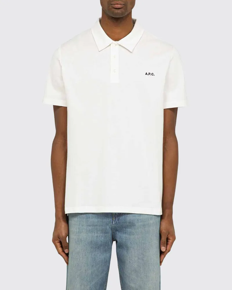 A.P.C. Polo herren Weiß