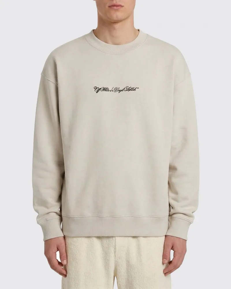 OFF-WHITE Sweatshirt herren Grau