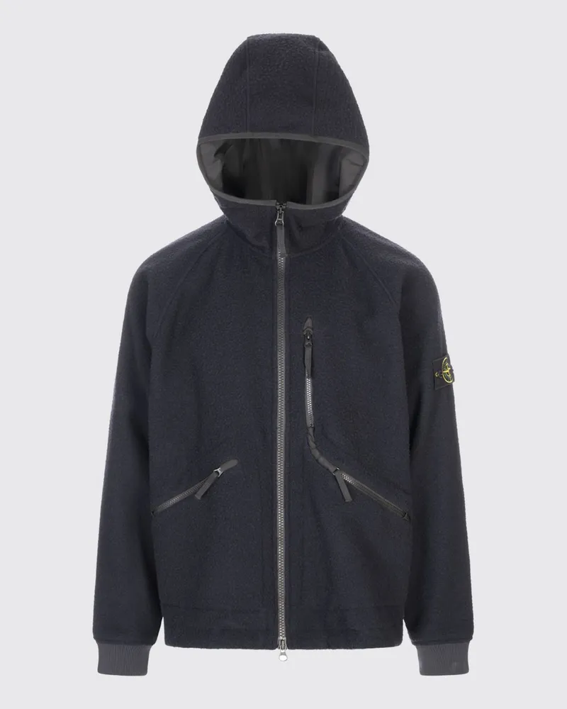 Stone Island Mantel herren  Junior Blau
