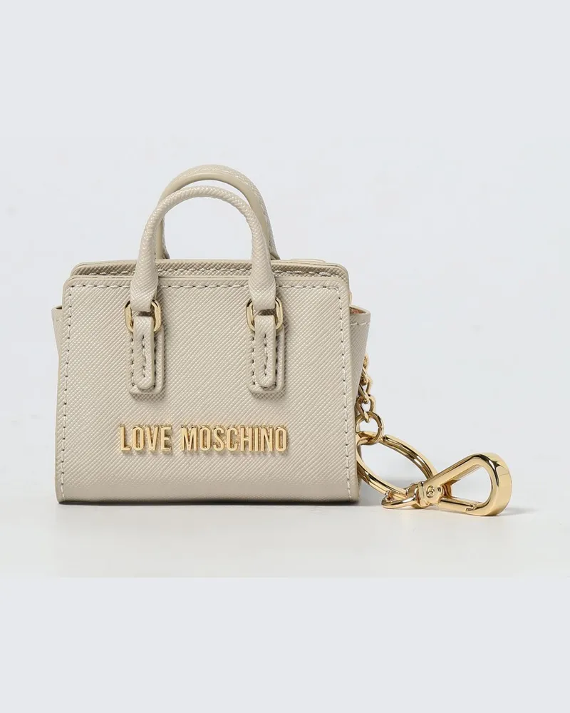 Moschino Schlsselanhnger damen Ivory