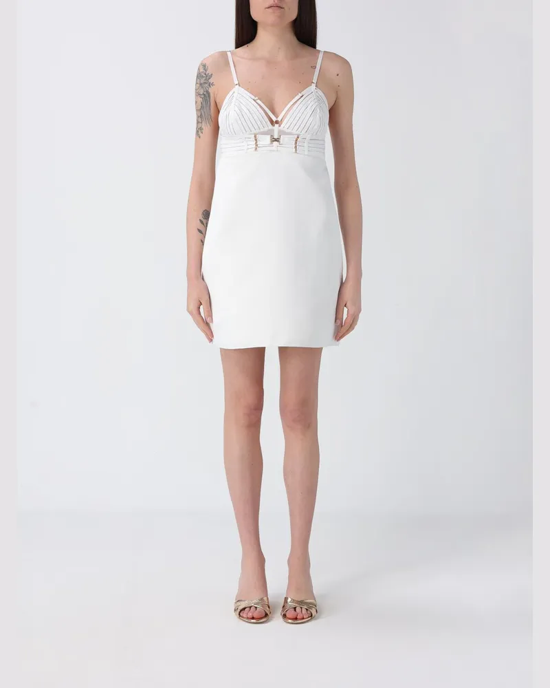 Elisabetta Franchi Kleid damen Ivory
