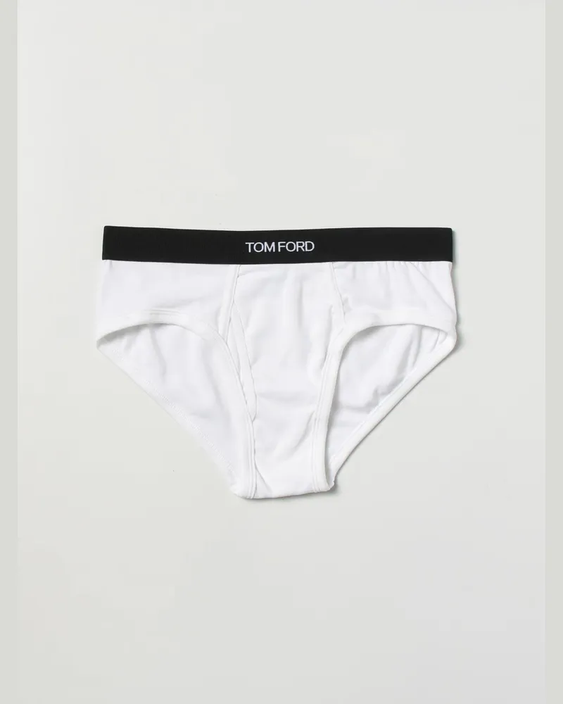 Tom Ford Slips aus Stretch-Baumwolle Schwarz