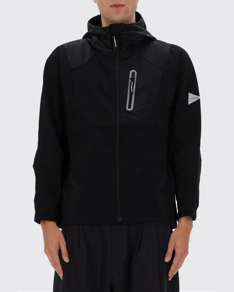 and wander Jacke herren Schwarz