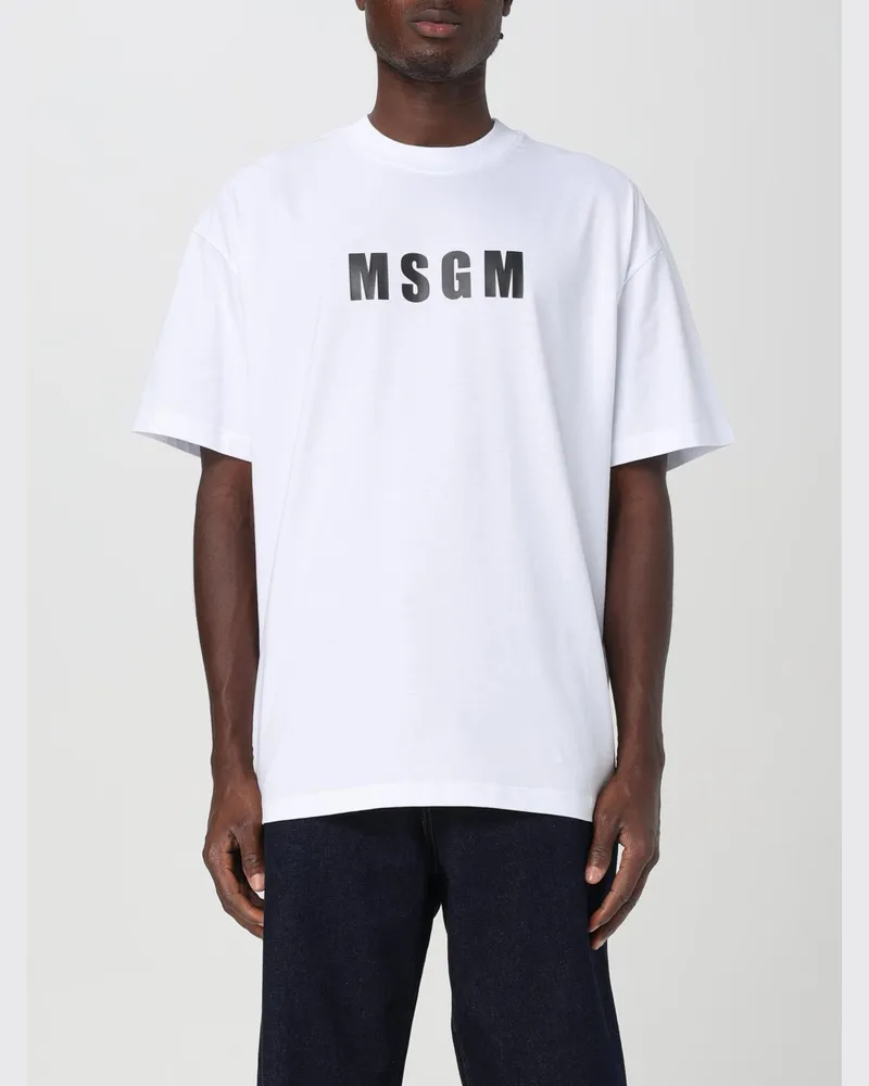 MSGM T-shirt Weiß