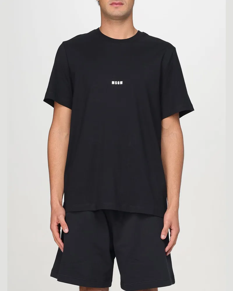 MSGM T-shirt herren Schwarz