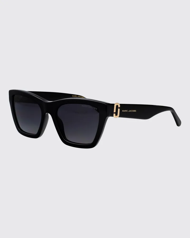 Marc Jacobs Sonnenbrille aus Acetat Schwarz