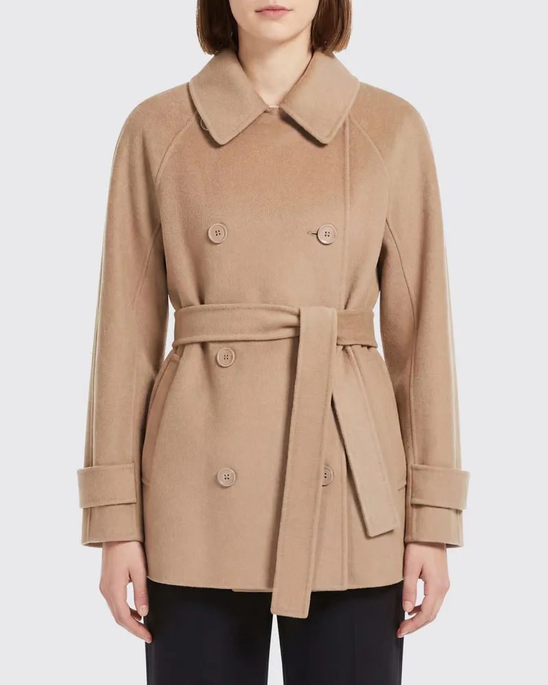 Max Mara Jacke damen Haselnuss