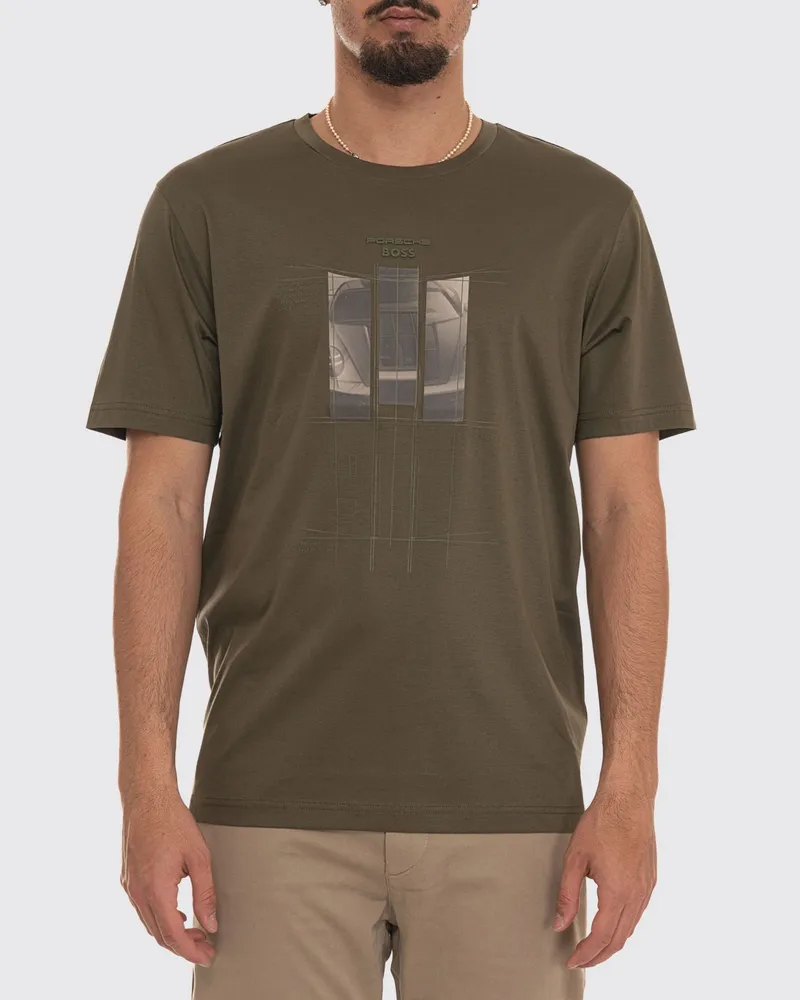 HUGO BOSS T-shirt herren Military