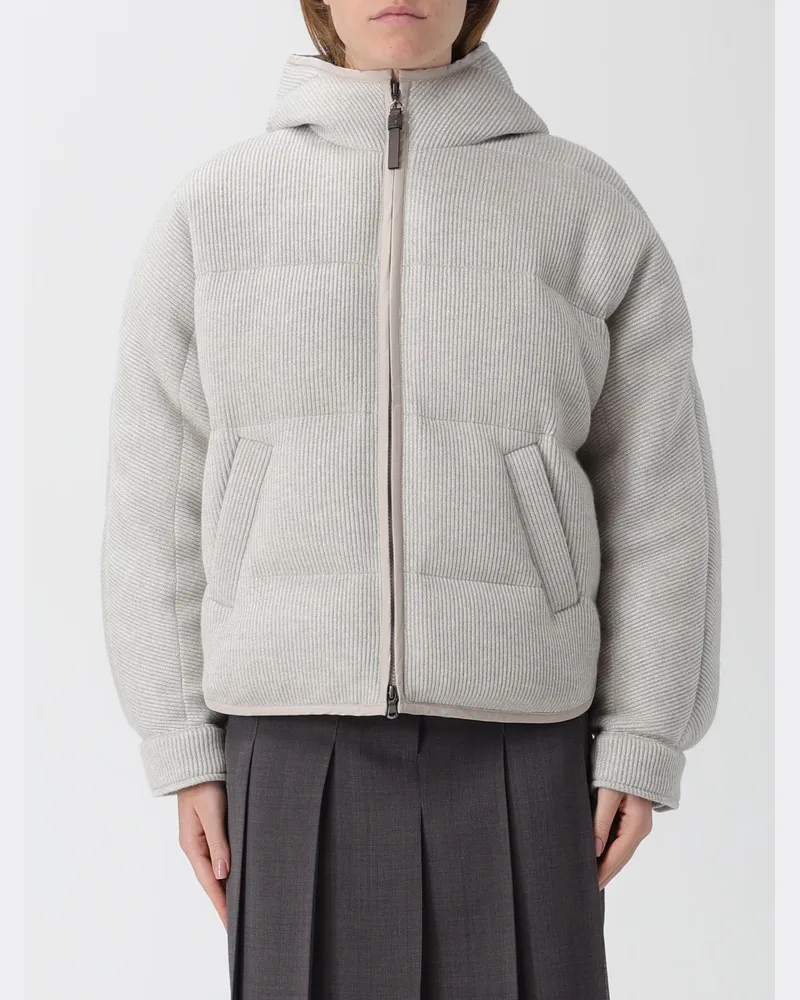 Brunello Cucinelli Jacke damen Grau