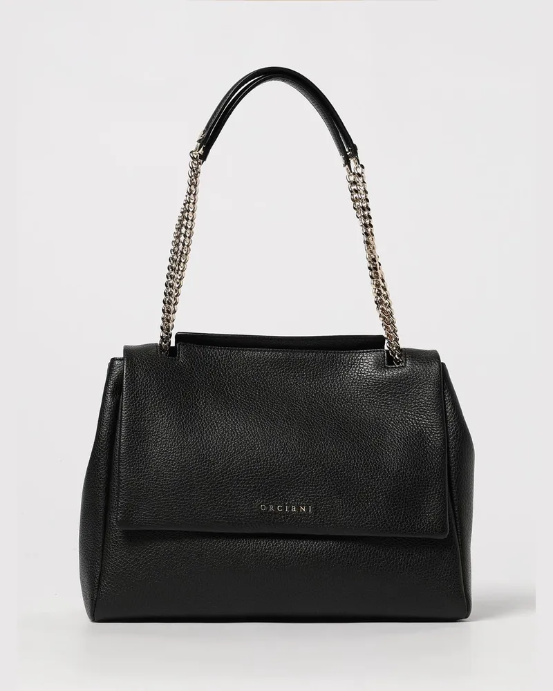 Orciani Schultertasche damen Schwarz