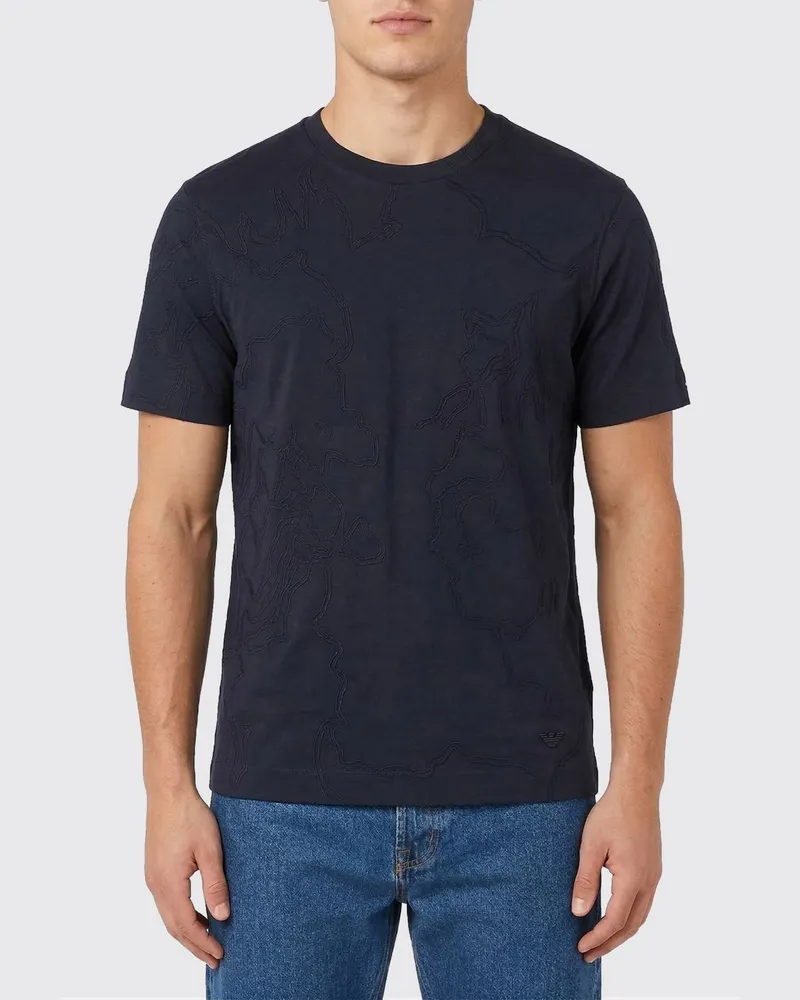 Emporio Armani T-shirt herren Schwarz