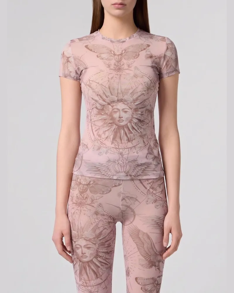 Philipp Plein T-shirt damen Fuchsia