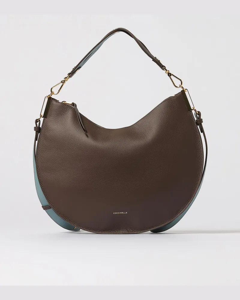 Coccinelle Schultertasche damen Kakao