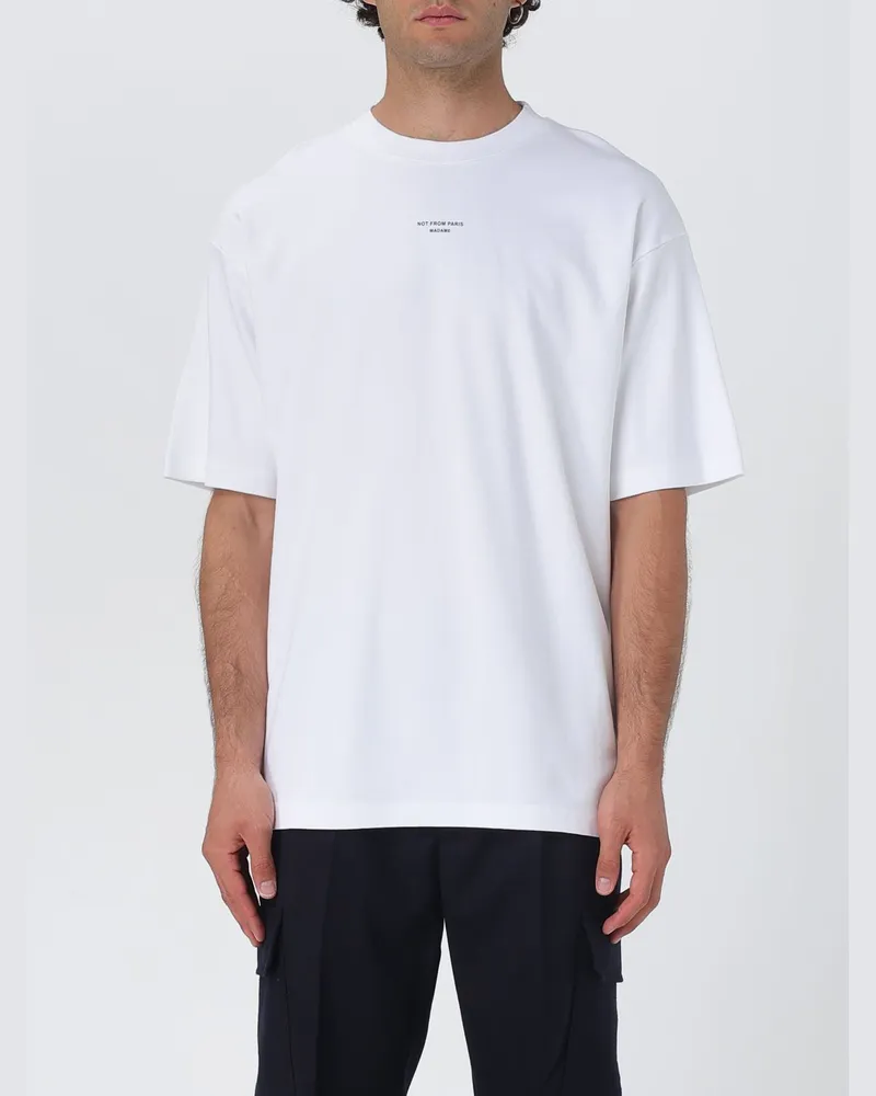 Drôle de Monsieur T-shirt herren Weiß