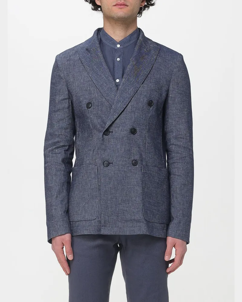 Mason's Jacke herren Blau