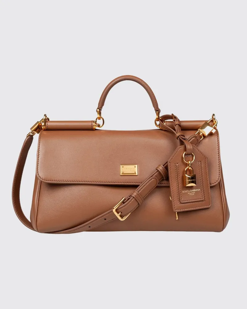 Dolce & Gabbana DOLCE  GABBANA Handtasche damen Dolce & Gabbana Camel