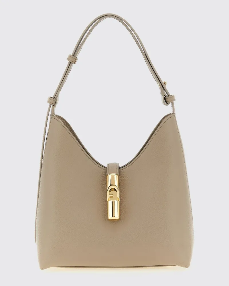 Furla Schultertasche damen Grau