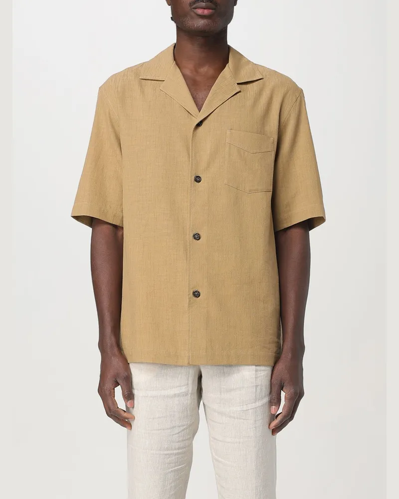Paolo Pecora Milano Hemd herren Beige