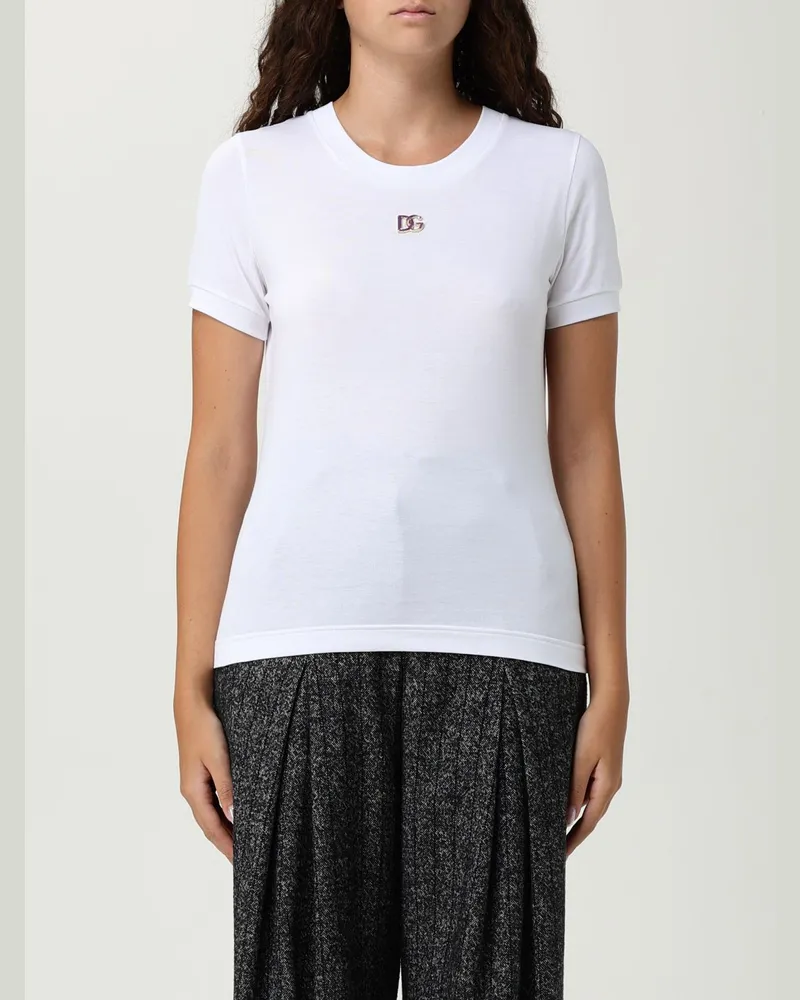 Dolce & Gabbana T-shirt damen Dolce & Gabbana Weiß