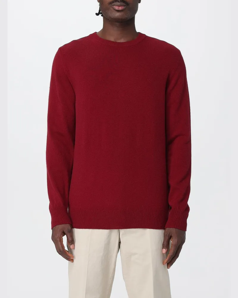 Brooksfield Pullover herren Burgunderrot
