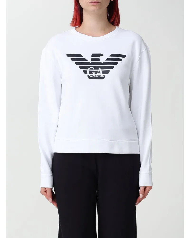 Emporio Armani Sweatshirt damen Weiß