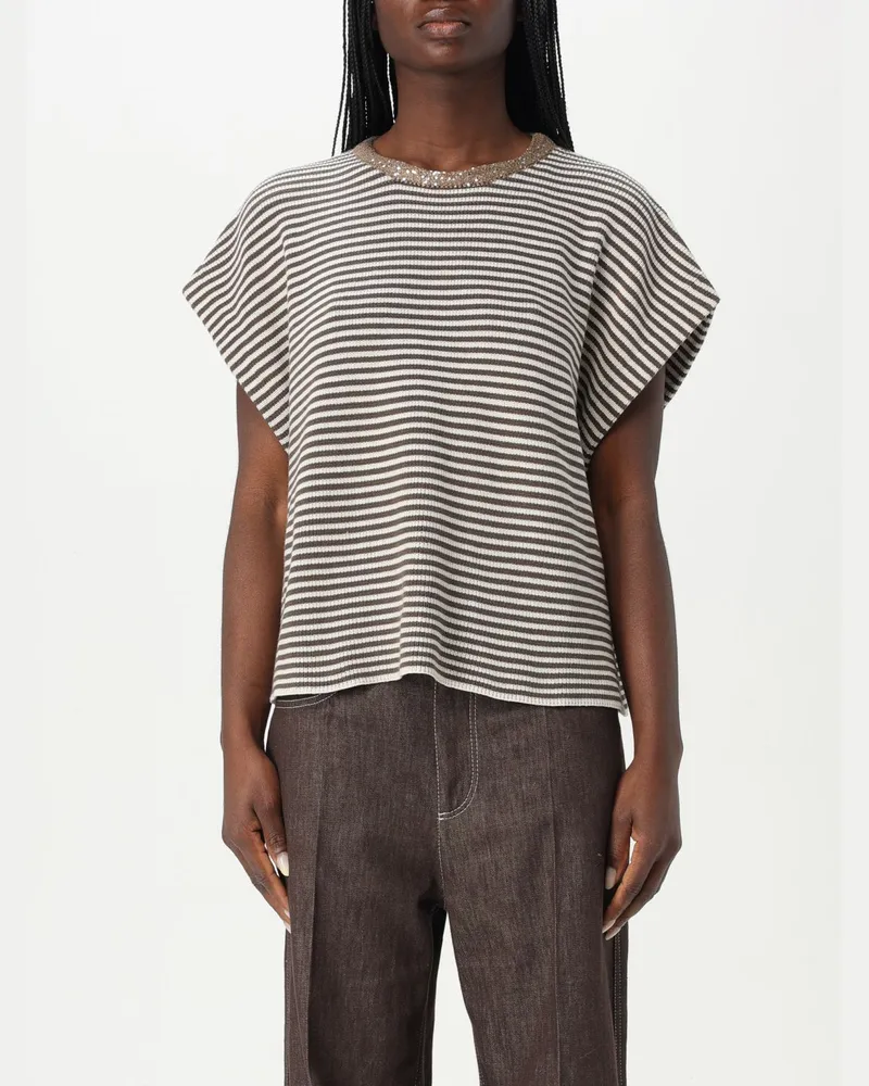 Brunello Cucinelli Pullover damen Dark