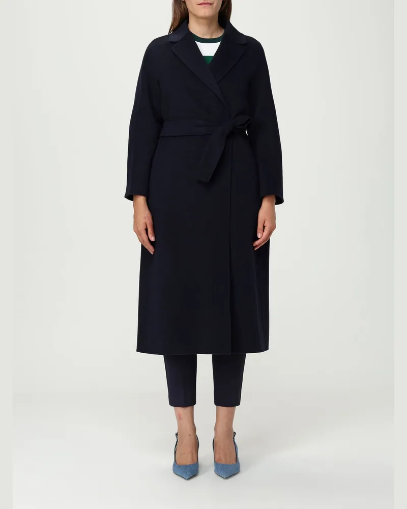 Max Mara Mantel damen Blau