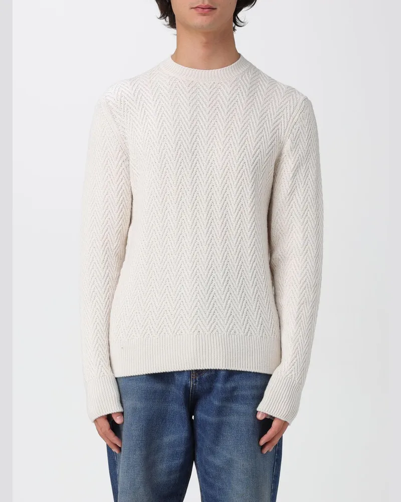 HUGO BOSS Pullover herren Weiß