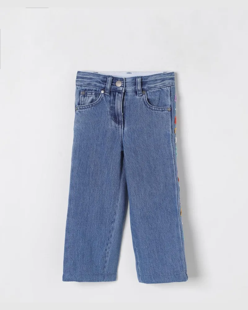 Stella McCartney Kids Hose kinder Blau