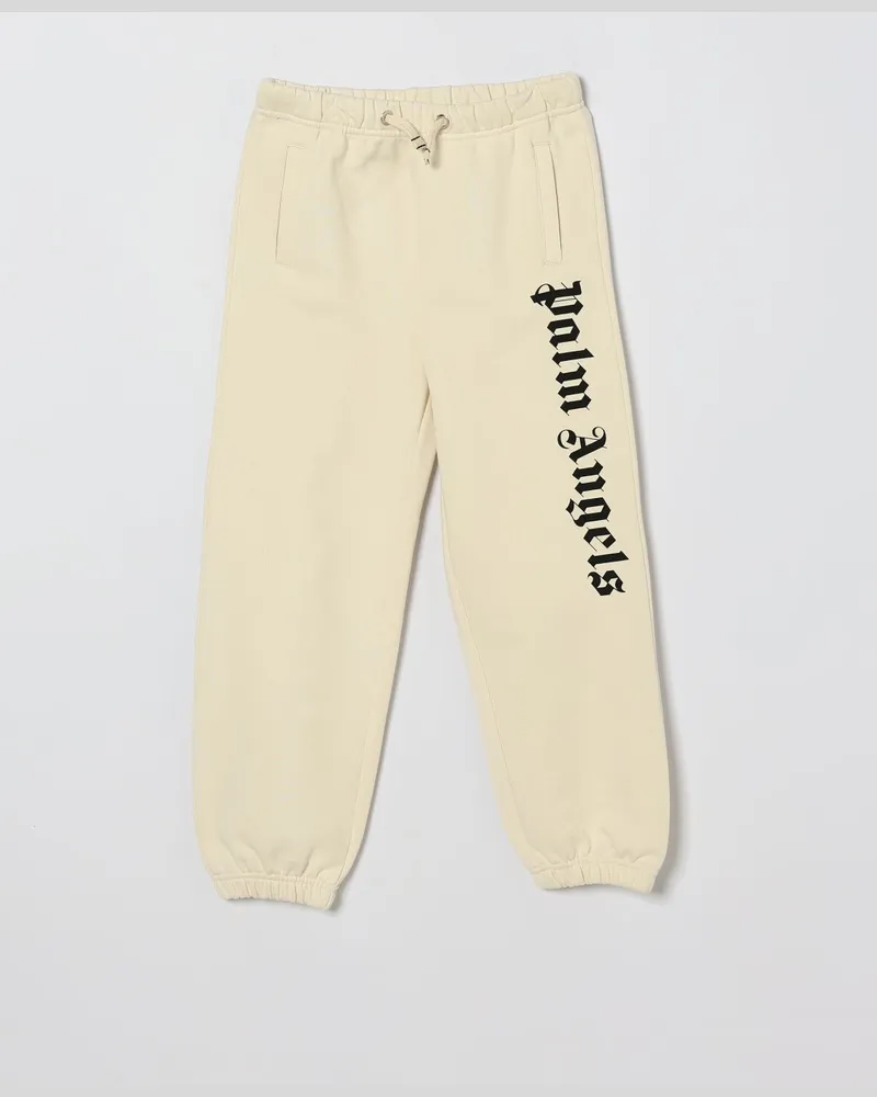 Palm Angels Baumwoll-Jogginghose mit Logo Weiß