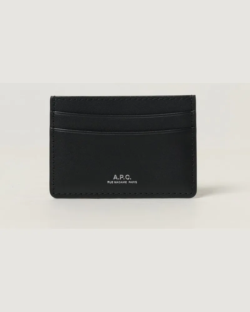 A.P.C. Portmonnaie herren Schwarz