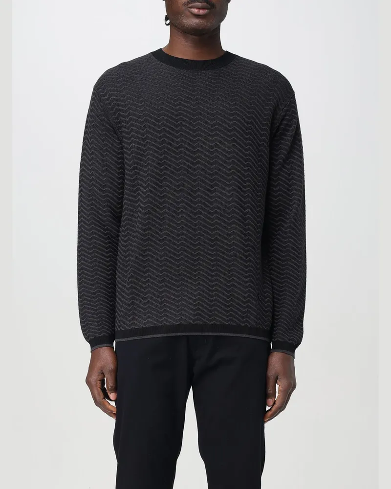 Emporio Armani Pullover herren Schwarz
