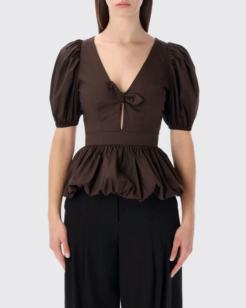 ROTATE Birger Christensen Top damen Braun
