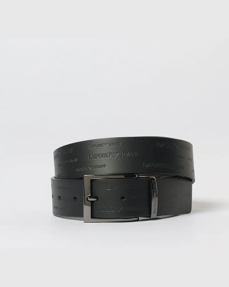 Emporio Armani Grtel herren Schwarz