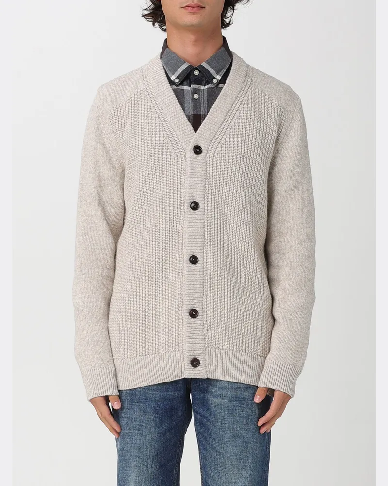 Barbour Strickjacke herren Beige