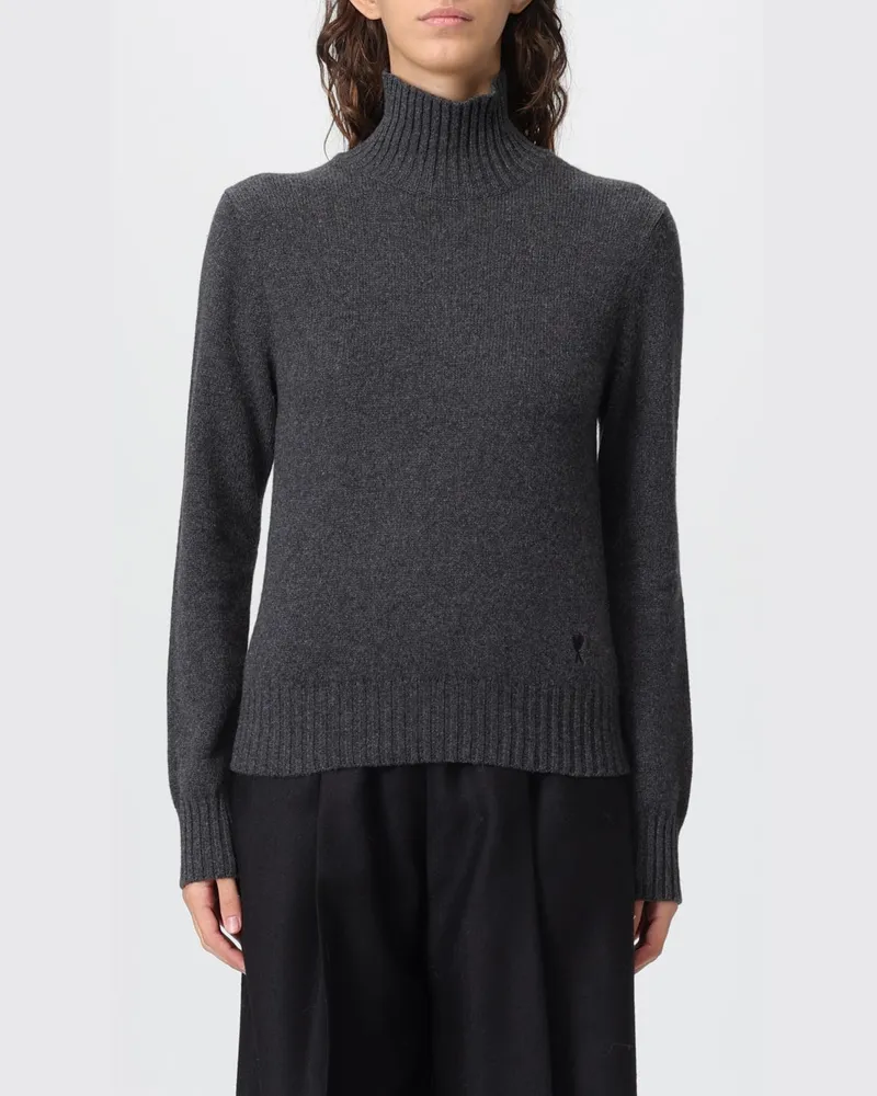 AMI Paris Pullover damen Charcoal