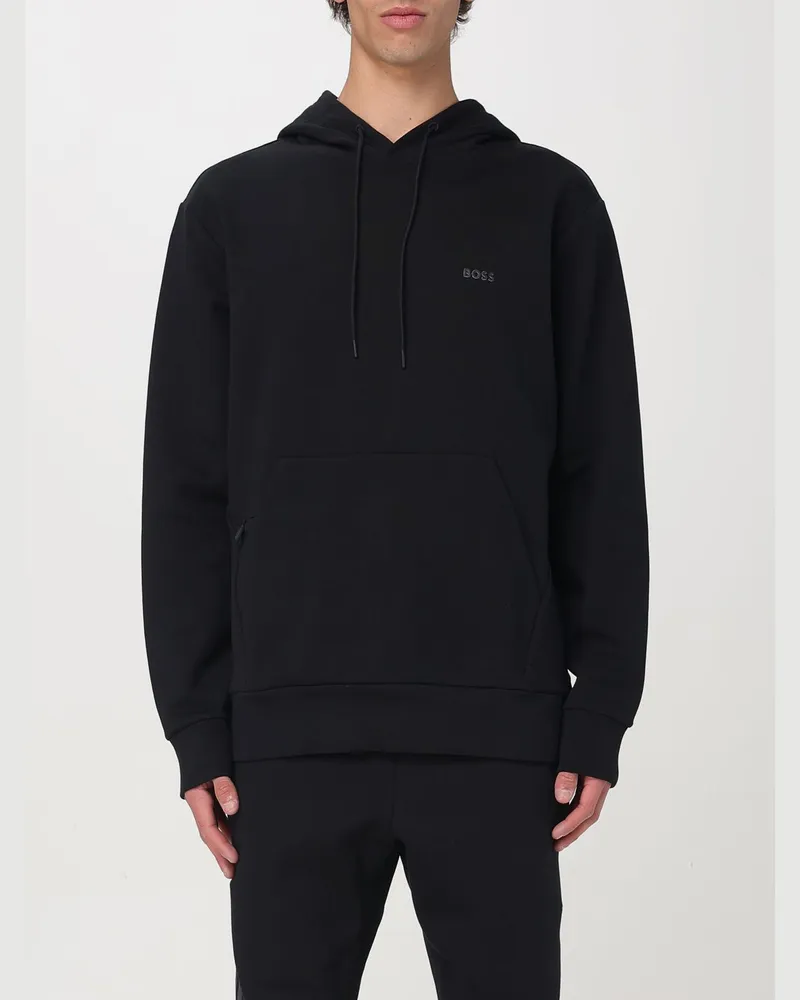 HUGO BOSS Sweatshirt Schwarz
