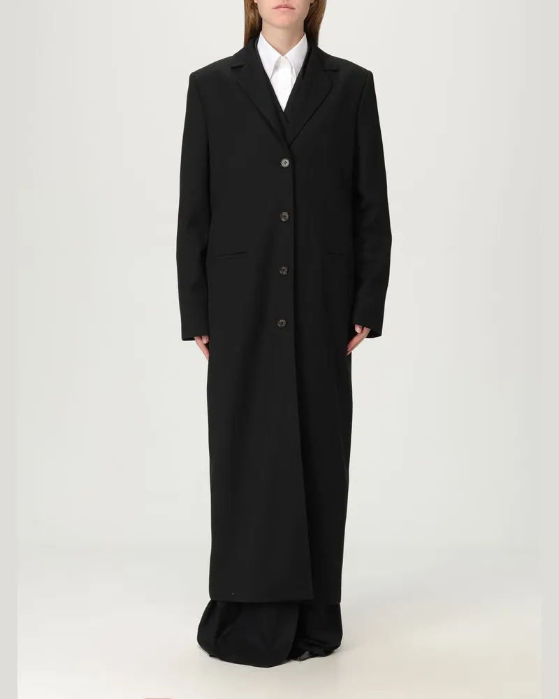 Moschino Mantel damen Schwarz