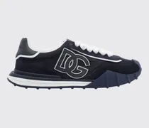 DOLCE  GABBANA DG Athletic Sneakers von Dolce & Gabbana aus Leder und Nylon mit DG-Monogramm