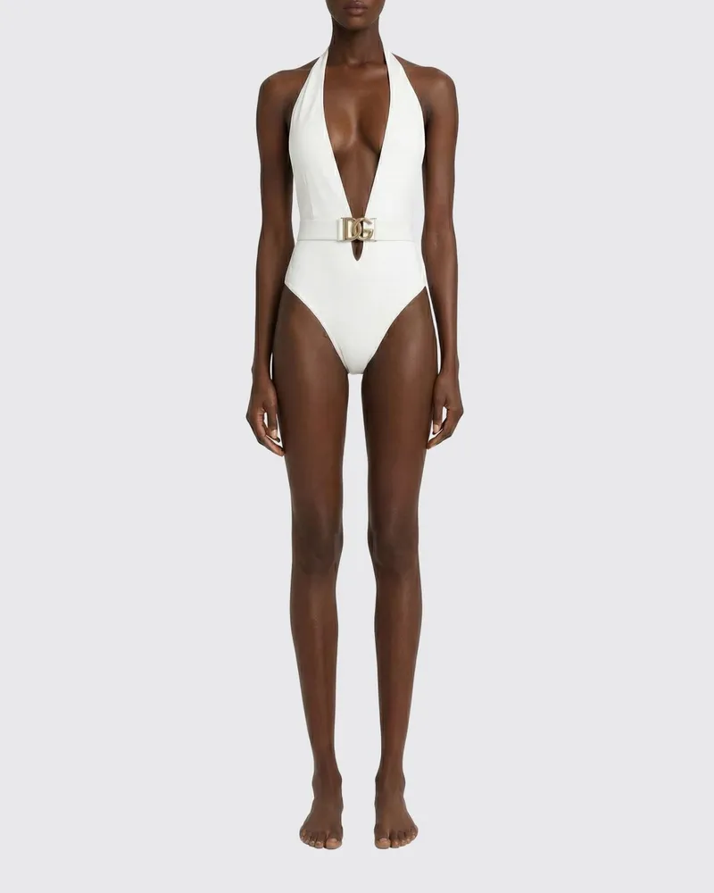 Dolce & Gabbana Bademode damen Dolce & Gabbana Weiß