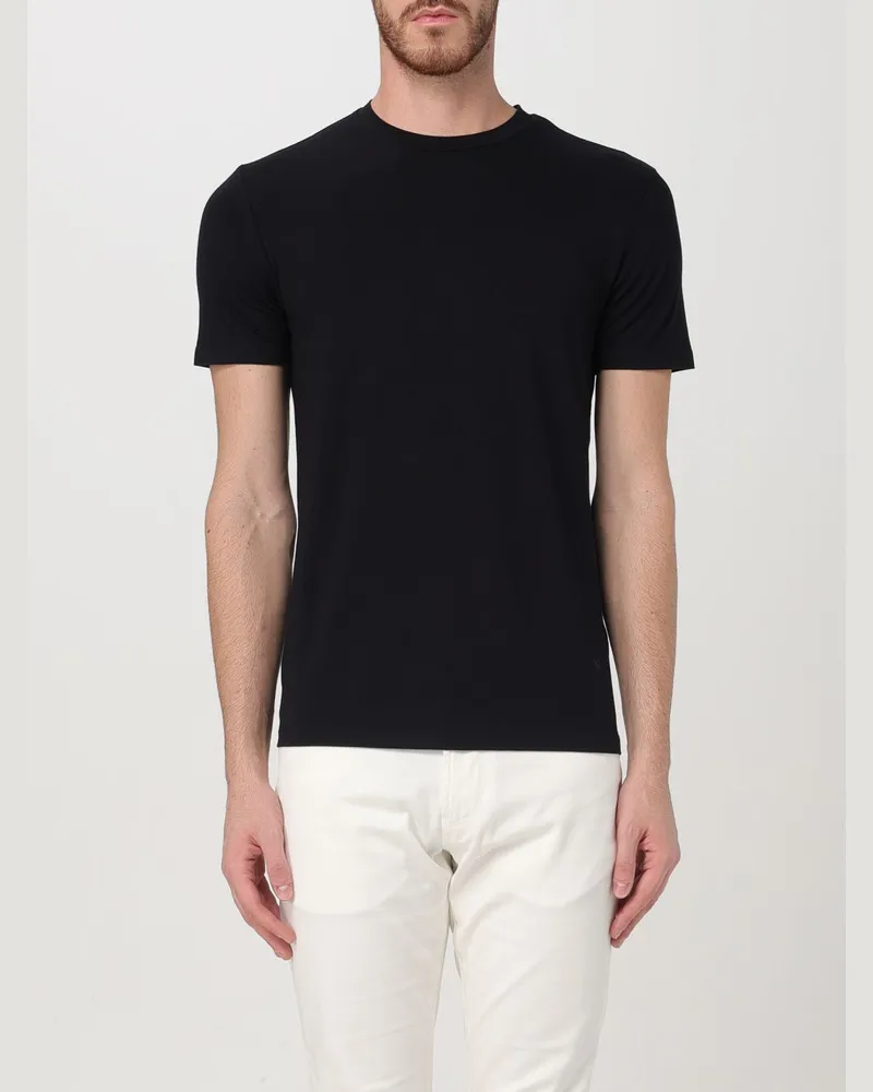 Emporio Armani T-shirt herren Schwarz