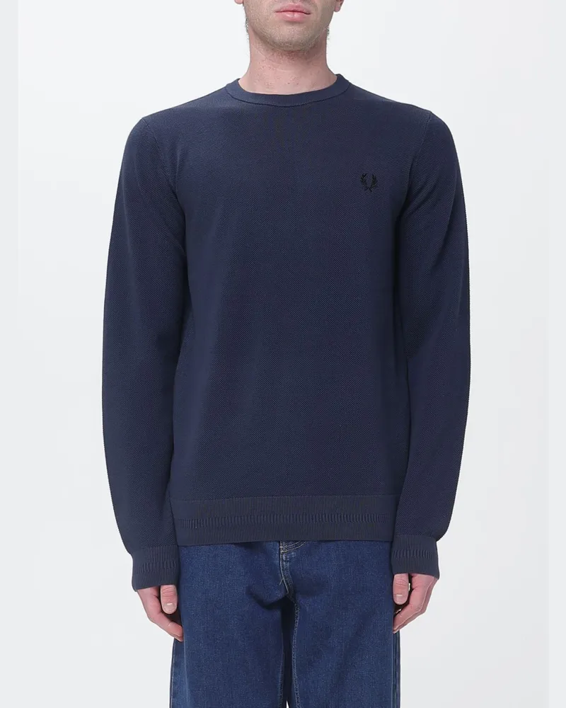 Fred Perry Pullover herren Blau