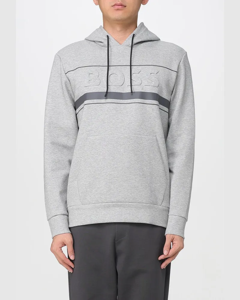 HUGO BOSS Sweatshirt herren Grau