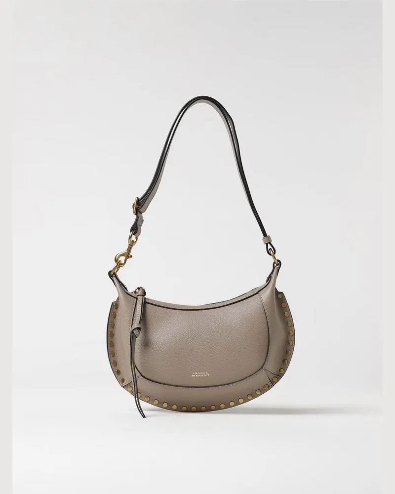 Isabel Marant Schultertasche damen Taubengrau